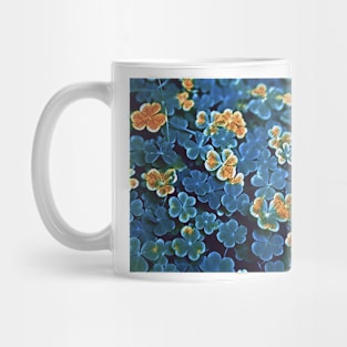 Blue Clover Mug